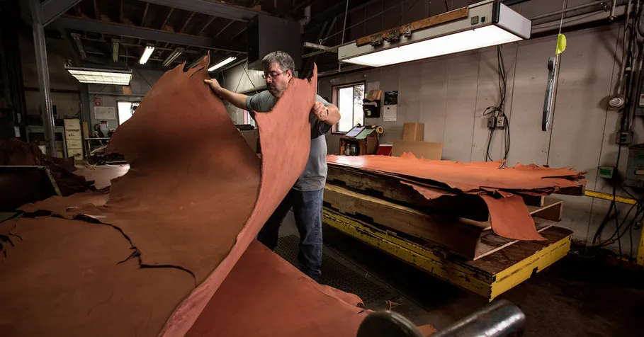 Traditional Argentine leather tanning process